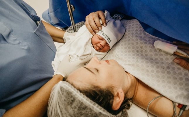 mother and baby